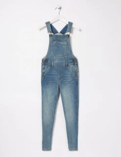 Skinny Denim Dungarees (3-13 Yrs)