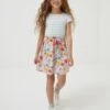 Pure Cotton Striped & Floral Dress (3-13 Yrs) -Marks And Spencer Shop SD 10 T94 2919 ZZ X EC 0