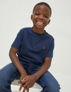 3pk Pure Cotton T-Shirts (3-13 Yrs)