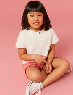 WHITE STUFF Pure Cotton T-Shirt (3-10 Yrs)