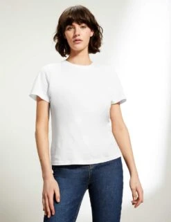 Jaeger Pure Cotton Crew Neck T-Shirt