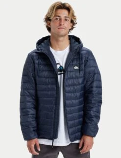 Quiksilver Scaly Hooded Padded Puffer Jacket
