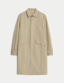 Shirt Collar Crinkle Mac -Marks And Spencer Shop Shirt Collar Crinkle Mac 1