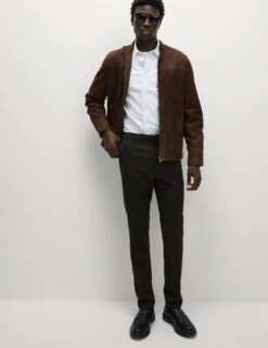 Skinny Fit Stretch Smart Trousers