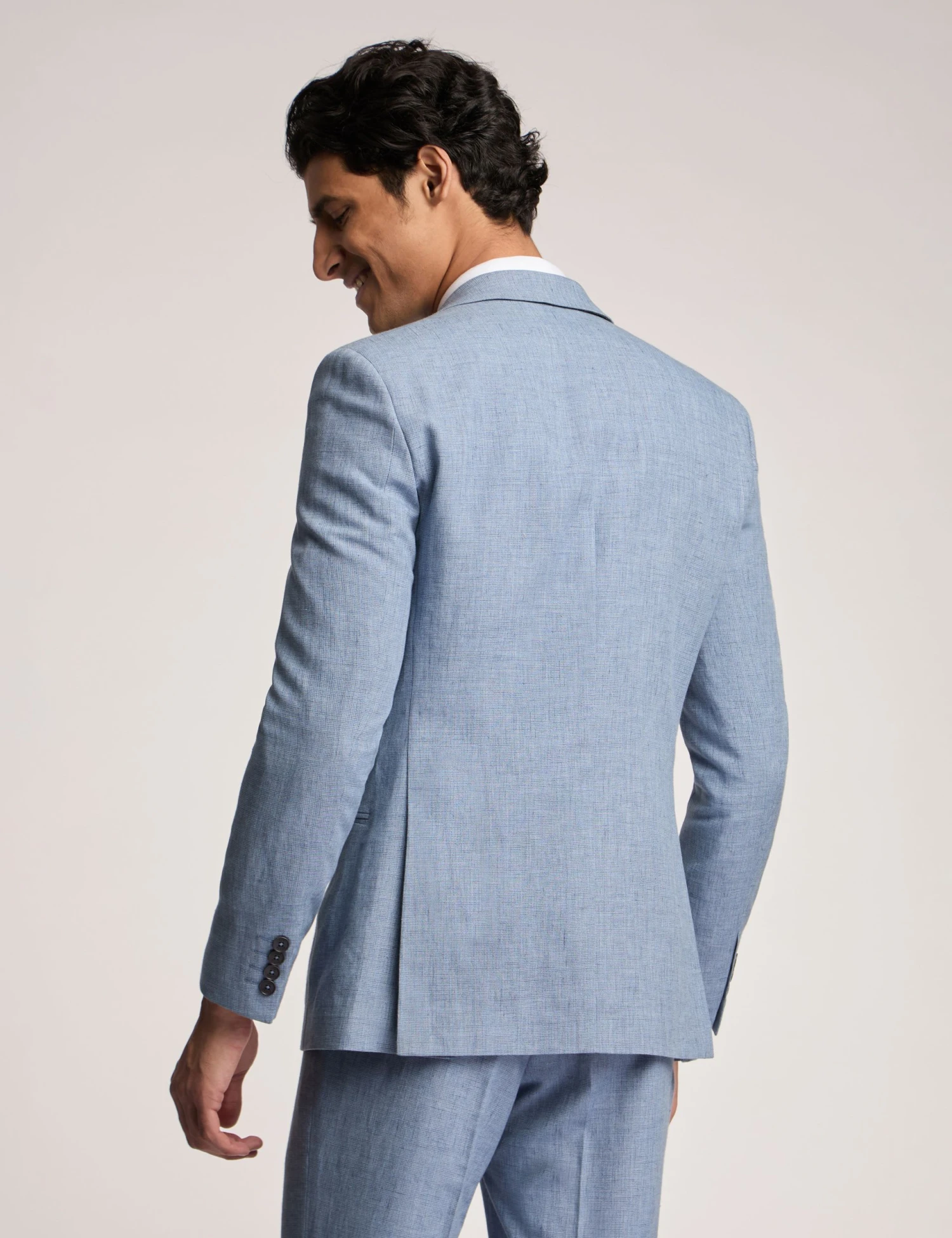 Ted Baker Slim Fit Linen Rich Jacket 6 Ted Baker Slim Fit Linen Rich Jacket - Image 6