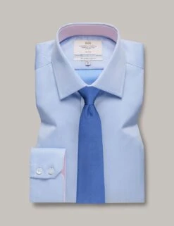 Slim Fit Pure Cotton Twill Shirt