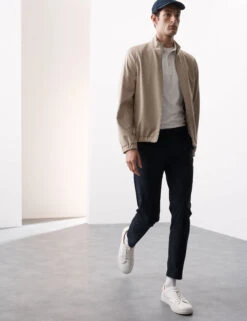 Slim Fit Technical Performance Chinos -Marks And Spencer Shop Slim Fit Technical Performance Chinos 2