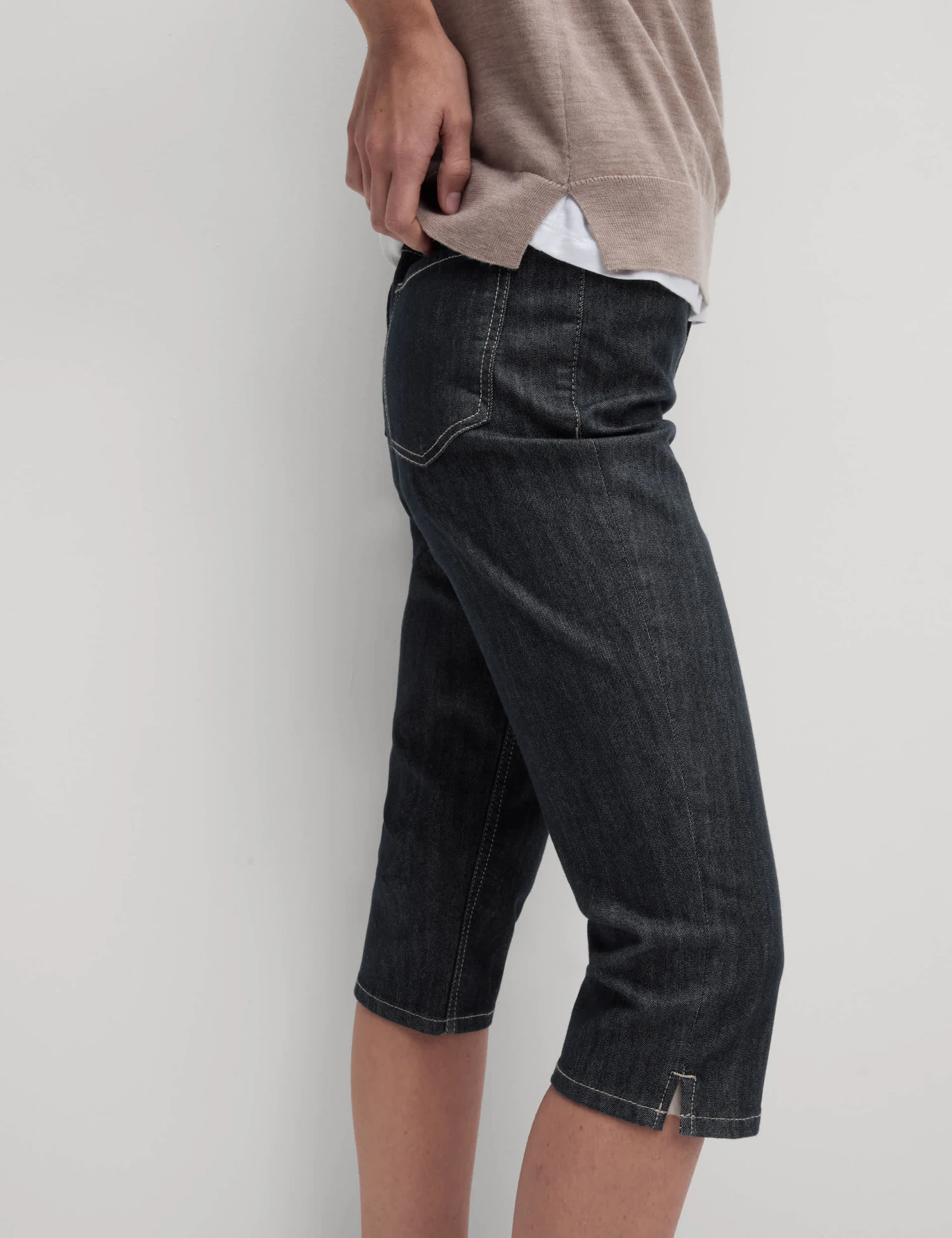 Smart Denim Capri 3 Smart Denim Capri - Image 3