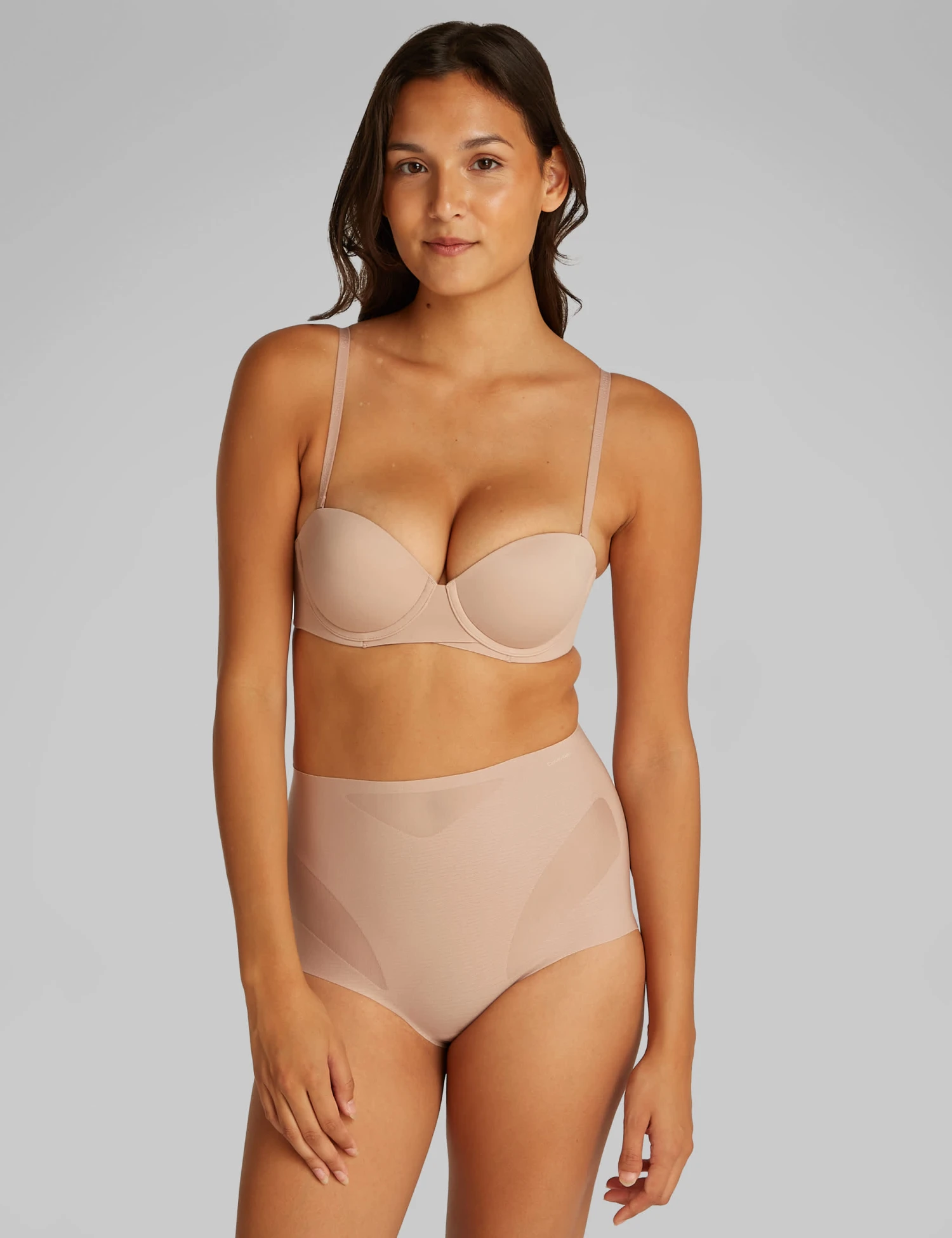 Calvin Klein Stay Put Mesh Sculpted Shaping Knickers 1 Calvin Klein Stay Put Mesh Sculpted Shaping Knickers