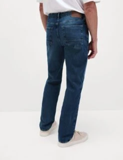 Straight Fit 360 Flex Stretch Jeans -Marks And Spencer Shop Straight Fit 360 Flex Stretch Jeans 2