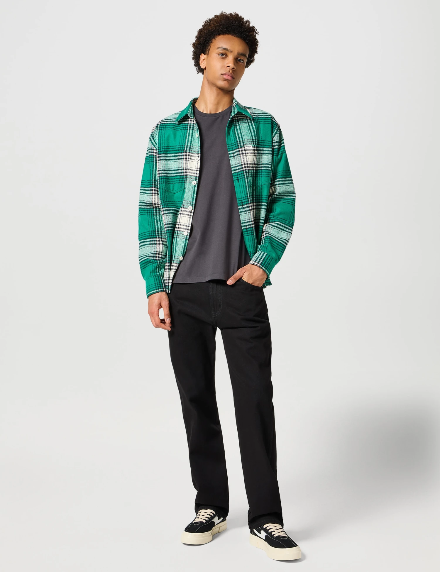 Wrangler Straight Fit Pure Cotton 5 Pocket Jeans 3 Wrangler Straight Fit Pure Cotton 5 Pocket Jeans - Image 3