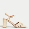 Strappy Block Heel Sandals 23 Strappy Block Heel Sandals -Marks And Spencer Shop Strappy Block Heel Sandals