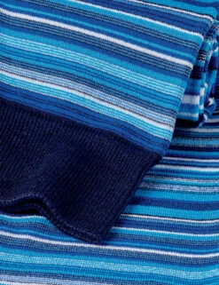 Striped Mercerised Cotton Socks -Marks And Spencer Shop Striped Mercerised Cotton Socks 1