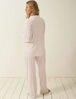 Striped Pyjama Set -Marks And Spencer Shop Striped Pyjama Set 4