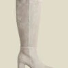 Suede Block Heel Round Toe Knee High Boots 17 Suede Block Heel Round Toe Knee High Boots -Marks And Spencer Shop Suede Block Heel Round Toe Knee High Boots