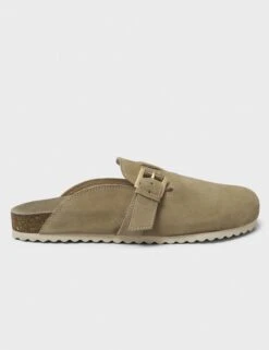 Suede Buckle Flat Mules 11 Suede Buckle Flat Mules -Marks And Spencer Shop Suede Buckle Flat Mules 3
