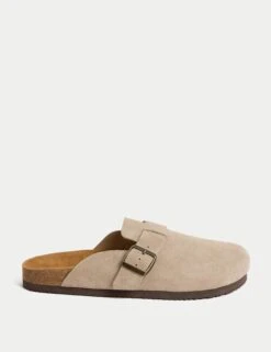 Suede Corkbed Mule