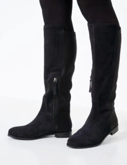Suede Flat Knee High Boots -Marks And Spencer Shop Suede Flat Knee High Boots 2
