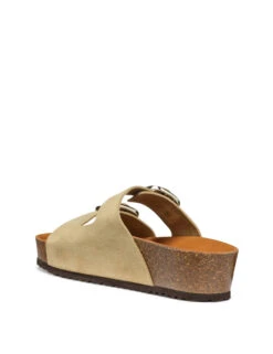 Geox Suede Platform Slider Slippers -Marks And Spencer Shop Suede Platform Slider Slippers 2