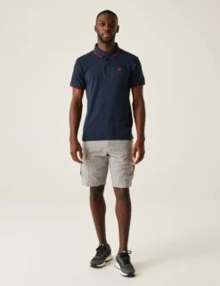 Regatta Tadeo II Pure Cotton Tipped Polo Shirt -Marks And Spencer Shop Tadeo II Pure Cotton Tipped Polo Shirt 3