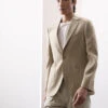 Tailored Fit Italian Linen Blend Twill Blazer -Marks And Spencer Shop Tailored Fit Italian Linen Blend Twill Blazer