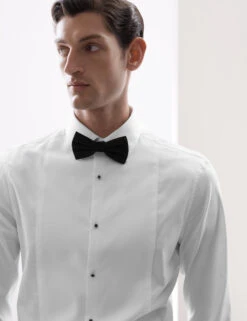 Tailored Fit Performance Pure Cotton Shirt 20 Tailored Fit Performance Pure Cotton Shirt -Marks And Spencer Shop Tailored Fit Performance Pure Cotton Shirt 3