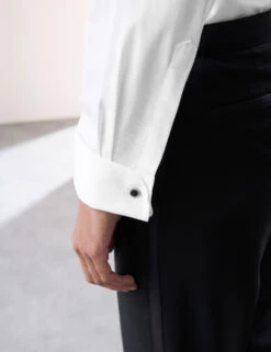 Tailored Fit Performance Pure Cotton Shirt 21 Tailored Fit Performance Pure Cotton Shirt -Marks And Spencer Shop Tailored Fit Performance Pure Cotton Shirt 4