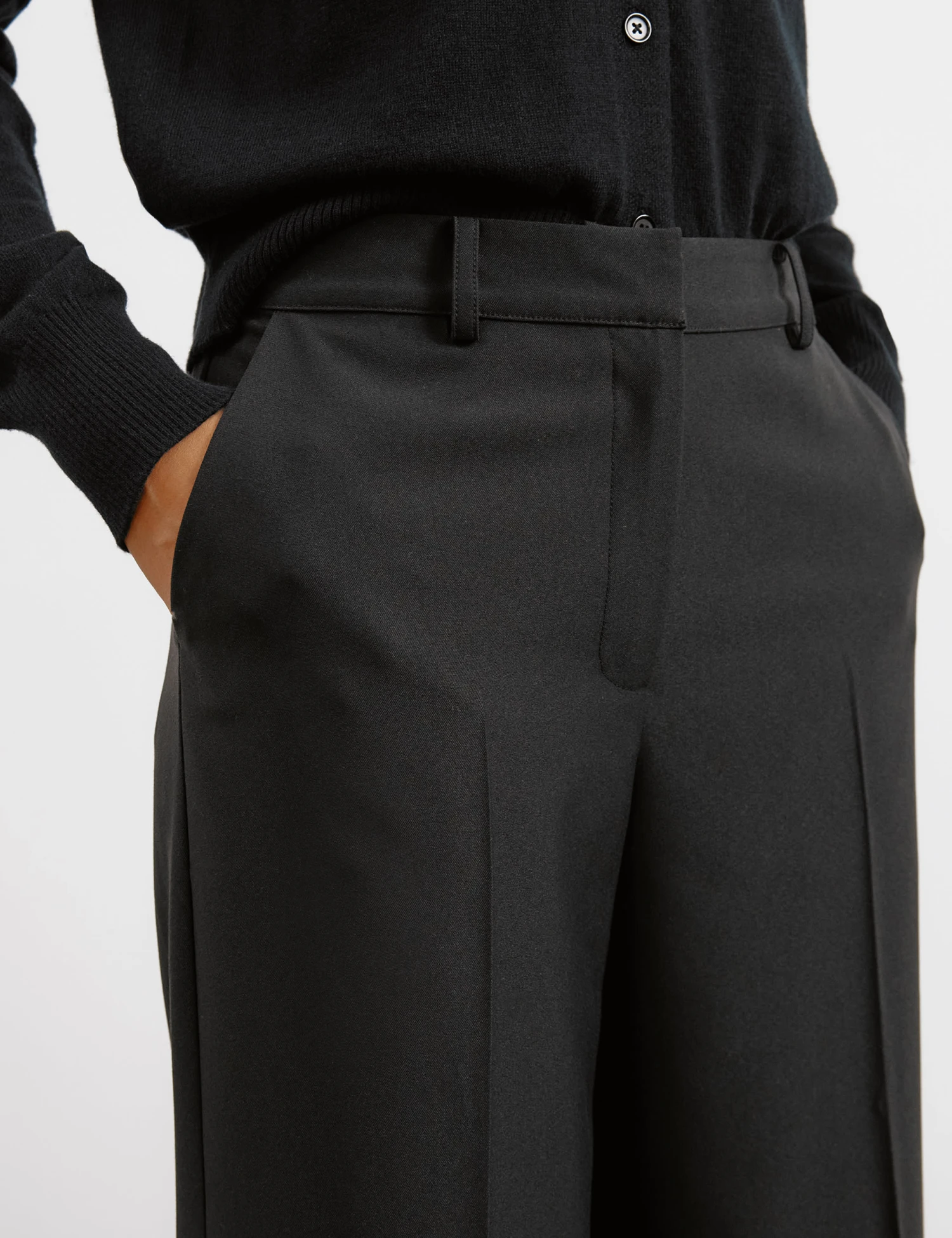Tailored Wide Leg Trousers 3 Tailored Wide Leg Trousers - Image 3