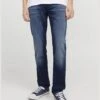Jack & Jones Tapered Fit Cotton Blend 5 Pocket Jeans -Marks And Spencer Shop Tapered Fit Cotton Blend 5 Pocket Jeans