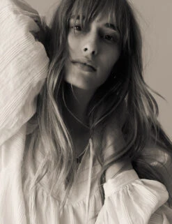 Textured Tie Neck Blouson Sleeve Blouse -Marks And Spencer Shop Textured Tie Neck Blouson Sleeve Blouse 2