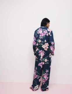 The Floral Print Pyjama Set -Marks And Spencer Shop The Floral Print Pyjama Set 7