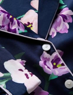 The Floral Print Pyjama Set -Marks And Spencer Shop The Floral Print Pyjama Set 8