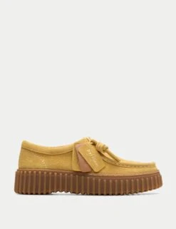 Clarks Torhill Bee Suede Shoes