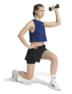 ADIDAS Train Essentials Crew Neck Boxy Vest Top -Marks And Spencer Shop Train Essentials Crew Neck Boxy Vest Top 2