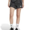 ADIDAS Train Printed High Waisted Gym Shorts -Marks And Spencer Shop Train Printed High Waisted Gym Shorts