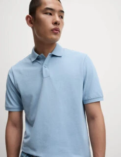 Marks And Spencer Shop -Marks And Spencer Shop Ultimate 2pk Cotton Rich Polo Shirts 1