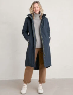 Waterproof Hooded Longline Parka