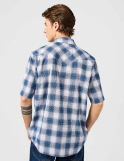Wrangler Western Cotton Rich Check Shirt -Marks And Spencer Shop Western Cotton Rich Check Shirt 8