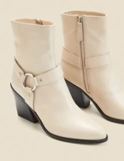 Western Style Leather Boots -Marks And Spencer Shop Western Style Leather Boots 3