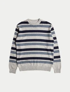 Quiksilver When We Stripe Cotton Blend Jumper -Marks And Spencer Shop When We Stripe Cotton Blend Jumper 1