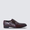 Wide Fit Leather Double Monk Strap Shoes -Marks And Spencer Shop Wide Fit Leather Double Monk Strap Shoes