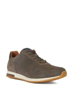 Dune London Wide Fit Suede Lace Up Trainers -Marks And Spencer Shop Wide Fit Suede Lace Up Trainers 2