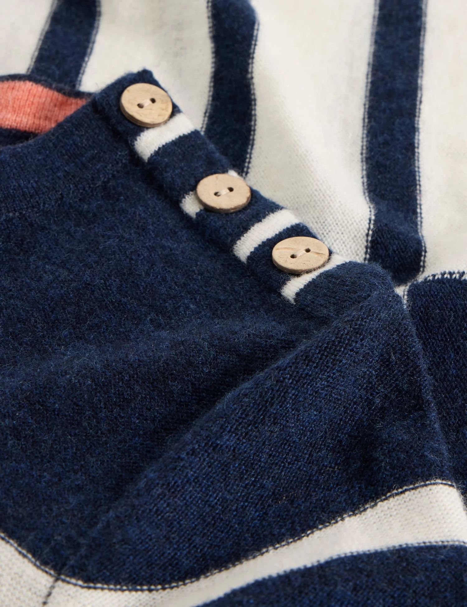 WHITE STUFF Wool Blend Striped Crew Neck Jumper 6 WHITE STUFF Wool Blend Striped Crew Neck Jumper - Image 6