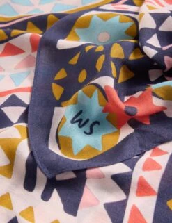 WHITE STUFF Woven Square Scarf 8 WHITE STUFF Woven Square Scarf -Marks And Spencer Shop Woven Square Scarf 2