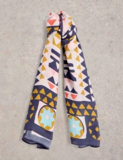 WHITE STUFF Woven Square Scarf