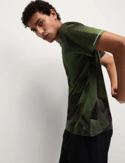 Abstract Print Training T-Shirt -Marks And Spencer Shop abstract print training t shirt 13