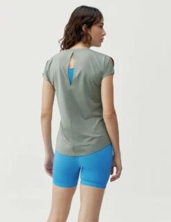 Born Aina Crew Neck Cutout Detail Sports T-Shirt -Marks And Spencer Shop aina crew neck cutout detail sports t shirt 12