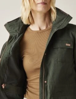 Regatta Alixa Hooded Funnel Neck Utility Jacket -Marks And Spencer Shop alixa hooded funnel neck utility jacket 12