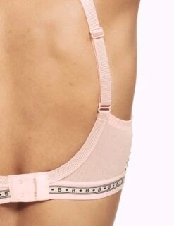 Alma Flock & Lace Wired Minimiser Bra (C-G) -Marks And Spencer Shop alma flock and lace wired minimiser bra c g 1 7