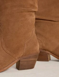 WHITE STUFF Azalea Suede Mid Slouch Boot -Marks And Spencer Shop azalea suede mid slouch boot 5